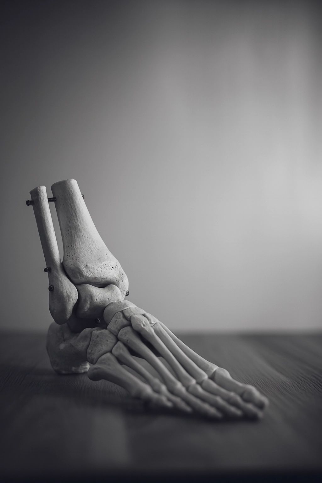 Modelo anatómico de pie